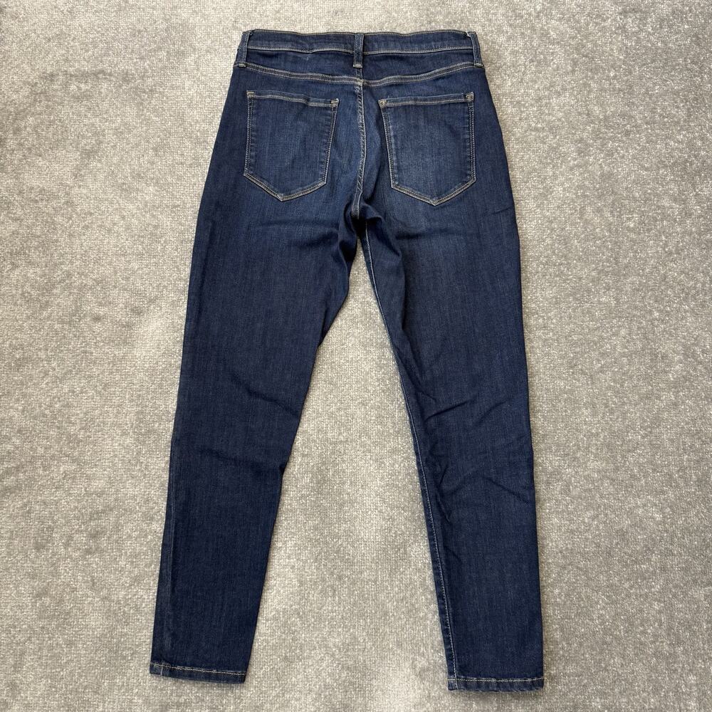Banana Republic Jeans Womens 28 Blue High Rise Skinny Olivia Wash Premium Denim - Picture 11 of 13